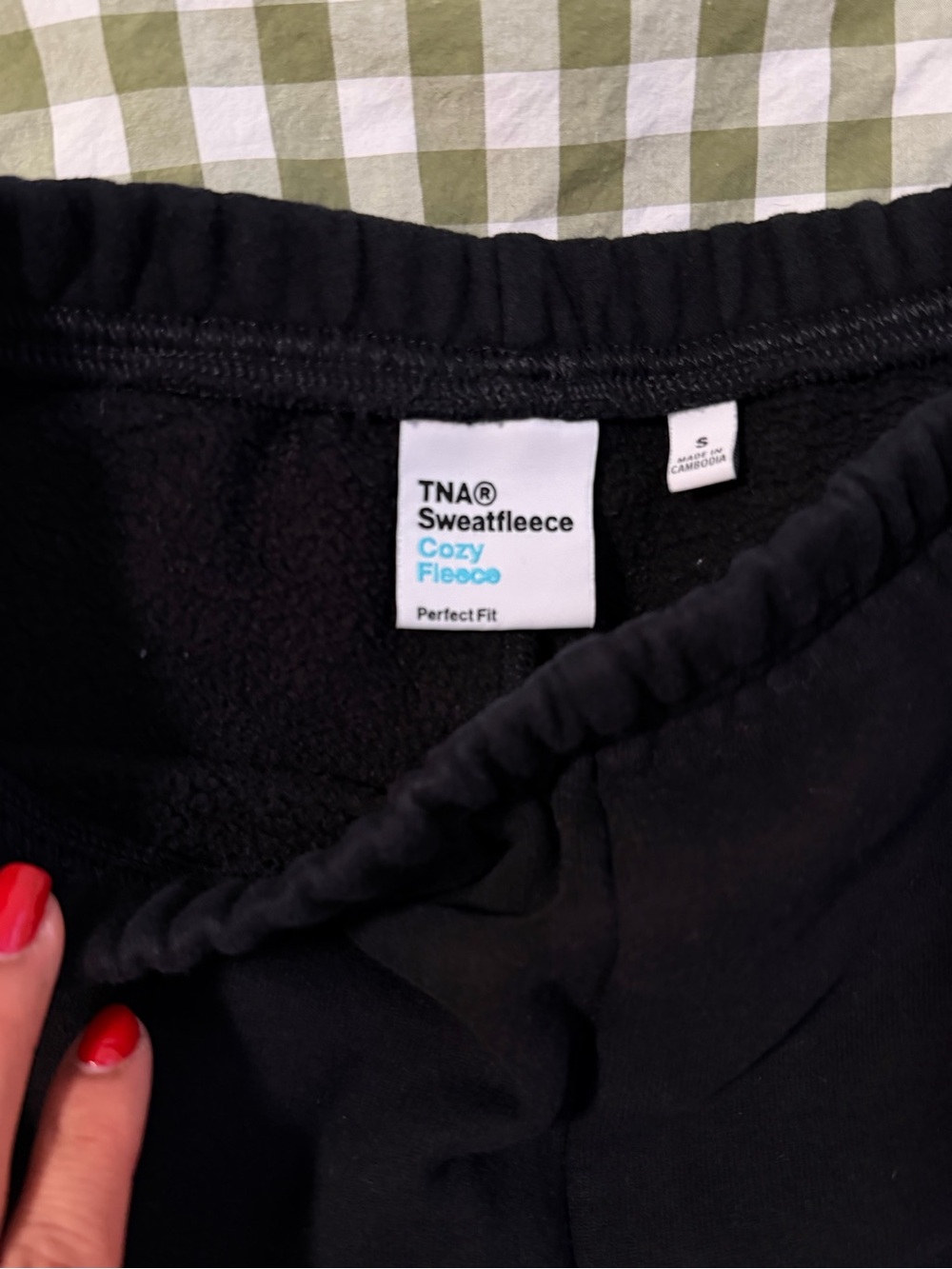 TNA Cozy Black Women's Athletic Shorts